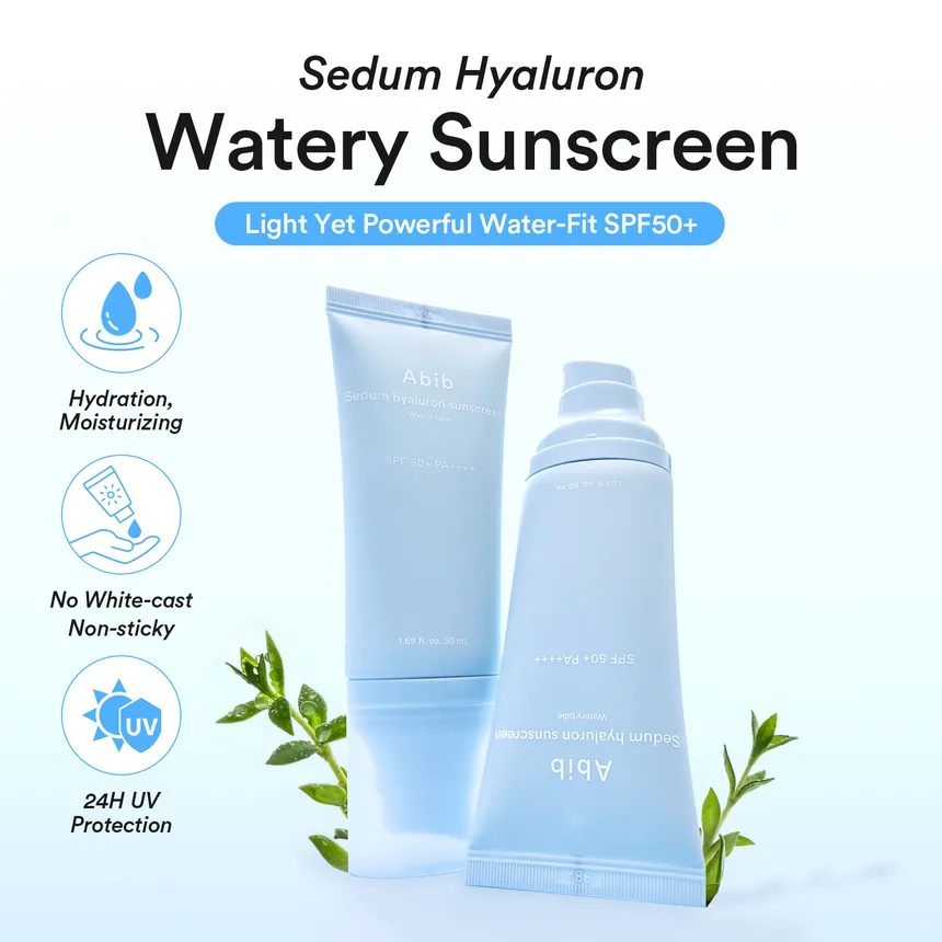 ABIB Sedum Hyaluron Sunscreen Watery Tube