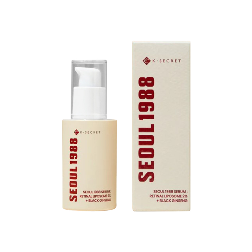 KSECRET SEOUL 1988 Serum Retinal Liposome 2% + Black Ginseng 30ml