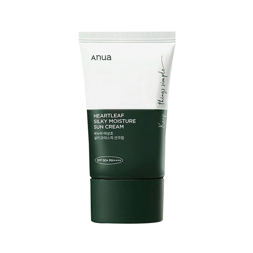 ANUA Heartleaf Silky Moisture Sunscreen 50ml