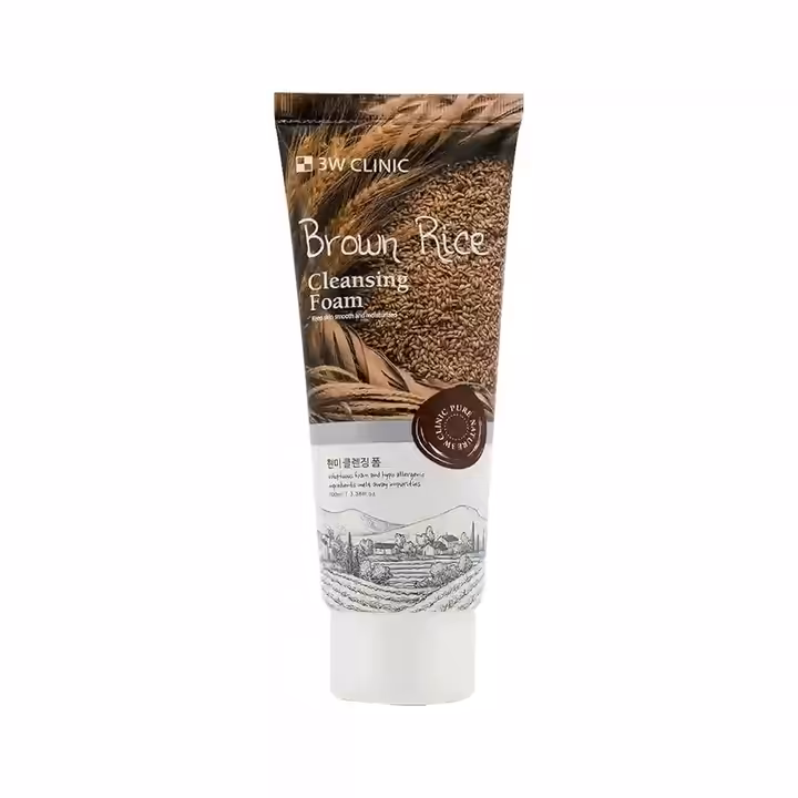 3W Clinic Brown Rice Foam Cleansing 100ml