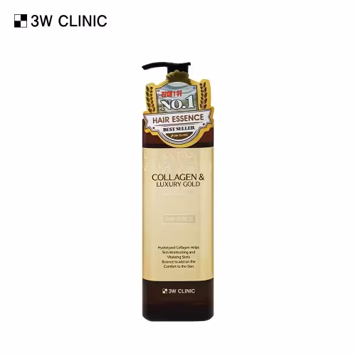 3W Clinic collagen & luxury gold hair essence 500ml