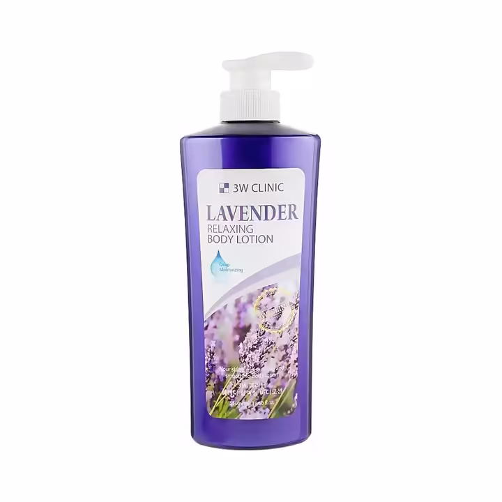 3W Clinic Lavender Body Lotion 550ml