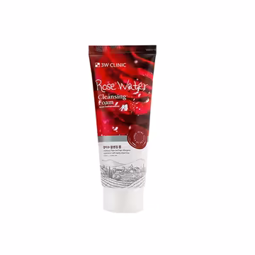 3W Clinic Rose Cleansing Foam 100ml