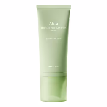 Abib Heartleaf Mild Sunscreen Relief Tube SPF50+ PA++++ – Gentle Daily Protection
