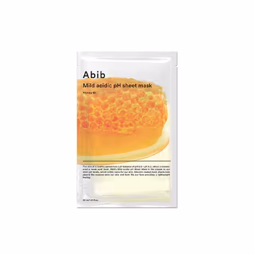 Abib Mild Acidic pH Sheet Mask Honey Fit (10 Sheets) – Hydrating Korean Face Mask