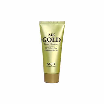 ANJO 24K Gold Foam Cleansing 99% Pure Gold 100ml – Brightening Face Wash