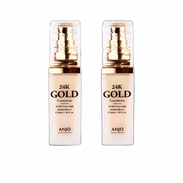 ANJO 24k Gold Foundation Spf 50+ PA+++ 40ml