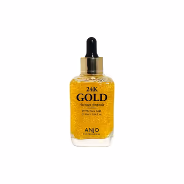 ANJO Professional 24K Gold Heritage Ampoule 90ml – Hydrating & Anti-Aging Serum
