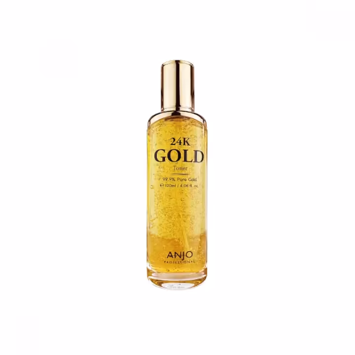 ANJO Professional 24K Gold Toner 120ml – Hydrating & Brightening Korean Toner