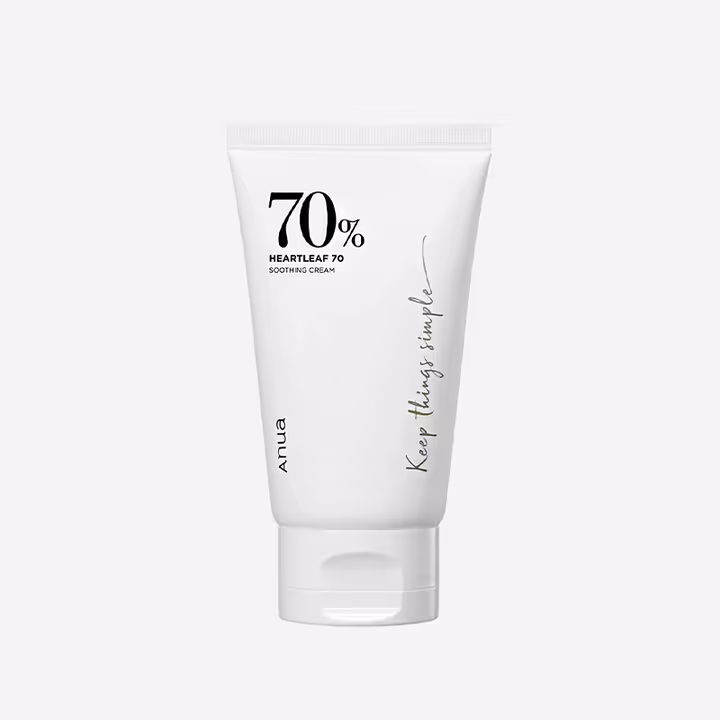ANUA Heartleaf 70% Soothing Cream 100ml