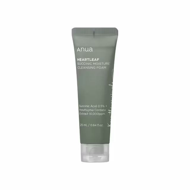 ANUA Heartleaf Succinic Moisture Cleansing Foam Mini 25 ML
