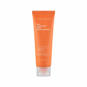 APRILSKIN Real Carrotene Acne Foam Cleanser 120g