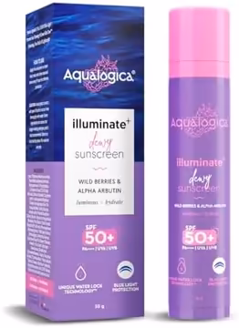 Aqualogica lluminate+ Dewy Sunscreen Spf 50+ 50g