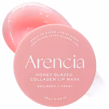 Arencia Honey Glazed Collagen Lip Mask 15g | Overnight Hydrating Lip Care