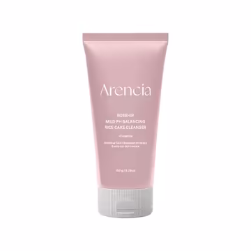 Arencia Rosehip Mild PH Balancing Rice Cake Cleanser 150g – Gentle & Hydrating – Gentle & Hydrating