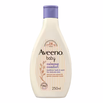 Aveeno Baby Calming Comfort Bedtime Bath & Wash for Delicate Skin 250ml
