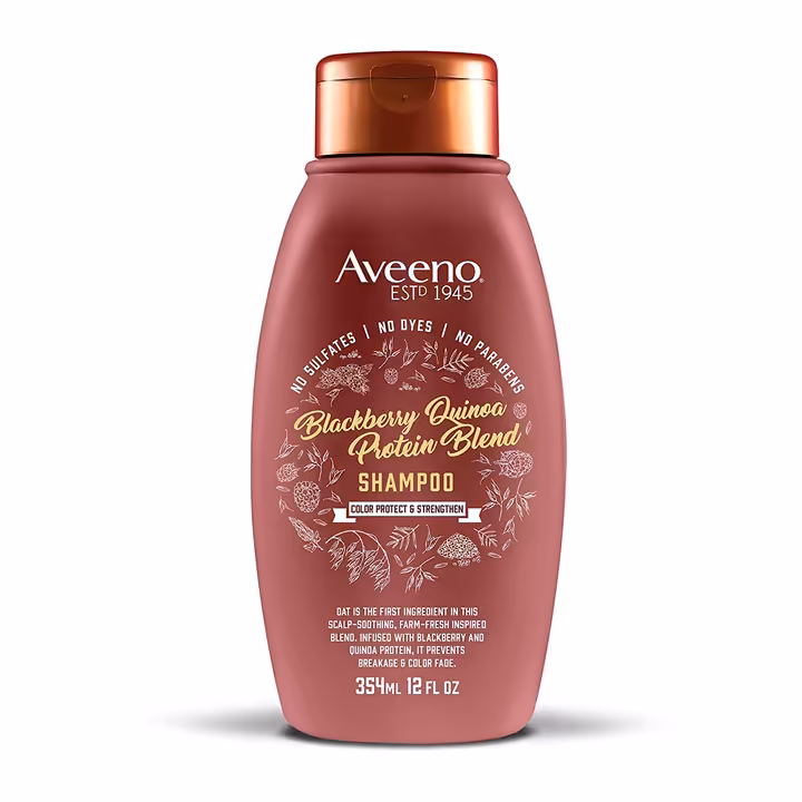 Aveeno Blackberry Quinoa Protein Blend Shampoo 354ml