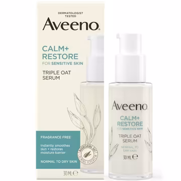 Aveeno Face Calm + Restore Triple Oat Serum 30ml