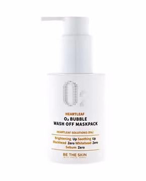 Be The Skin Heartleaf O2 Bubble wash off maskpack 120g