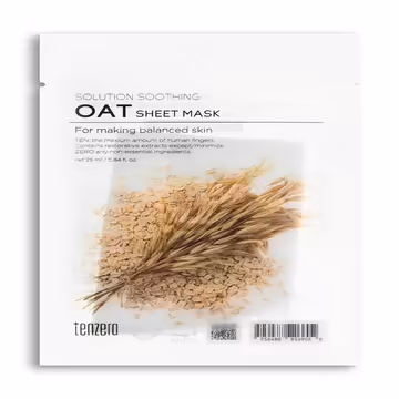 Calming, Hydrating & Nourishing Sheet Mask with Oat Extract