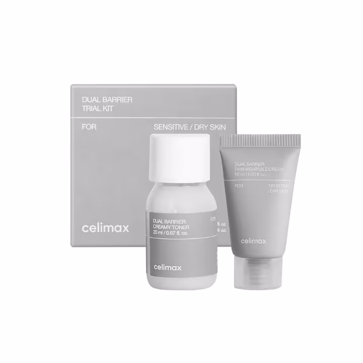 Celimax Dual Barrier Trial Kit (2 Items) – Skin Barrier Repair Set