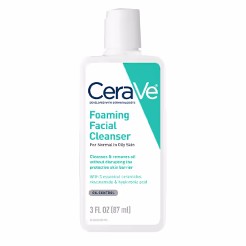 CeraVe Foaming Facial Cleanser For Normal to Oily Skin 87ml
