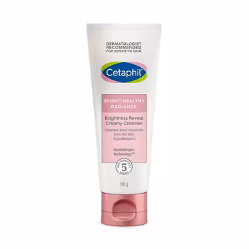 Cetaphil Bright Healthy Radiance Brightness Reveal Creamy Cleanser 100gm
