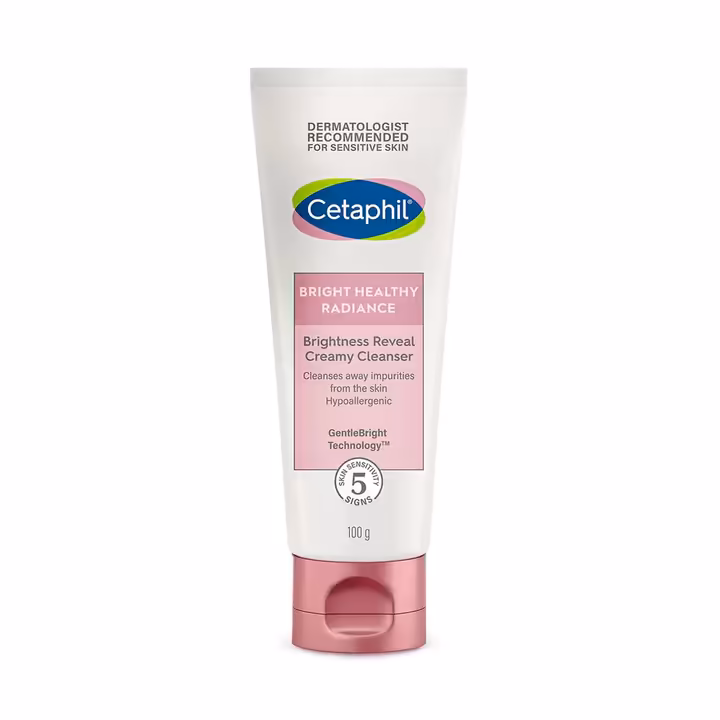 Cetaphil Bright Healthy Radiance Brightness Reveal Creamy Cleanser 100gm