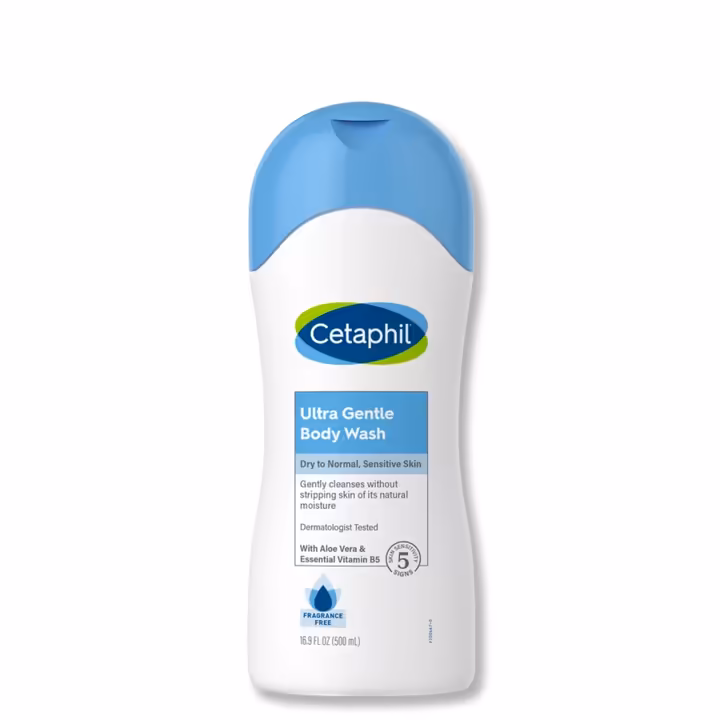 Cetaphil Ultra Gentle Body Wash Sensitive 500ml