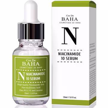 Cos De BAHA 10% Niacinamide + Zinc 1% Serum 30ml