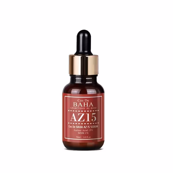 Cos De baha Azelaic Acid 15% MSM 1% (AZ15) Serum 30ml