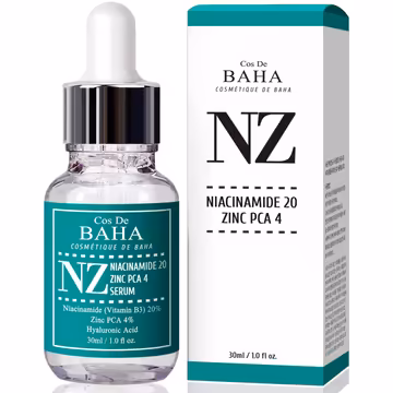 Cos De Baha Niacinamide 20% + Zinc 4% Serum 30ml (NZ)
