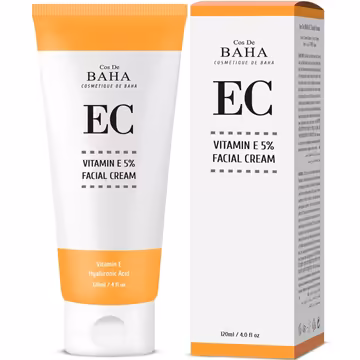 Cos De baha Vitamin E 5% with Niacinamide Facial (EC) Cream 120ml