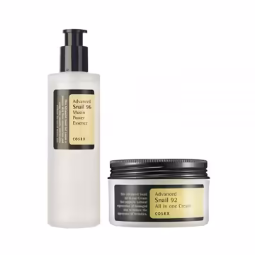 Cosrx advance snail essence + snail cream combo