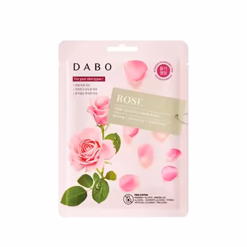 Dabo First Solution Mask Pack Rose 23 g – Hydrating & Soothing Sheet Mask