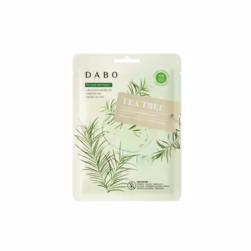 Dabo First Solution Tea Tree Face Mask Pack 23 g – Soothing & Acne Care