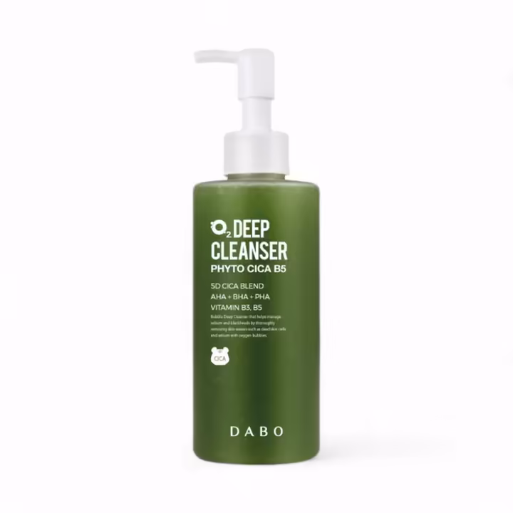 Dabo Phyto Cica B5 O2 Deep Cleanser 200 ml – Gentle Soothing Daily Cleanser