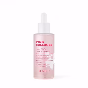 Dabo Pink Collagen PDRN Glow Capsule Serum 55ml – Brightening & Hydrating Anti-Aging Serum