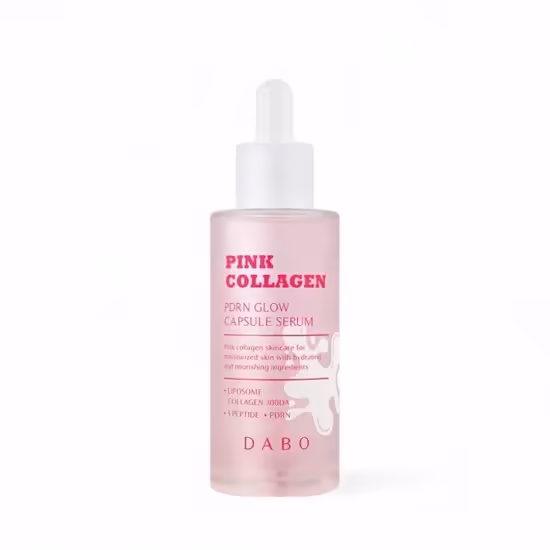 Dabo Pink Collagen PDRN Glow Capsule Serum 55ml – Brightening & Hydrating Anti-Aging Serum