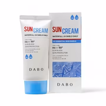 Dabo Waterfull UV Shield Daily Sun Cream SPF 50+ PA+++ 50ml | Hydrating Sunscreen