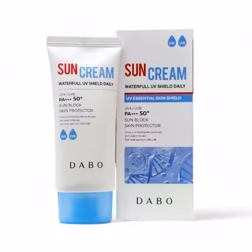 Dabo Waterfull UV Shield Daily Sun Cream SPF 50+ PA+++ 50ml | Hydrating Sunscreen