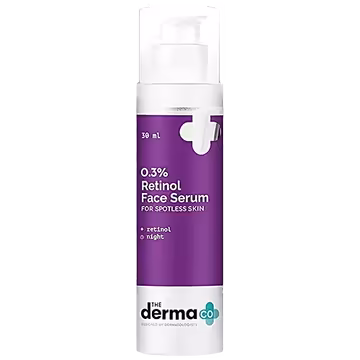 Derma 0.3% Retinol Face Serum for Spotless Skin 30ml