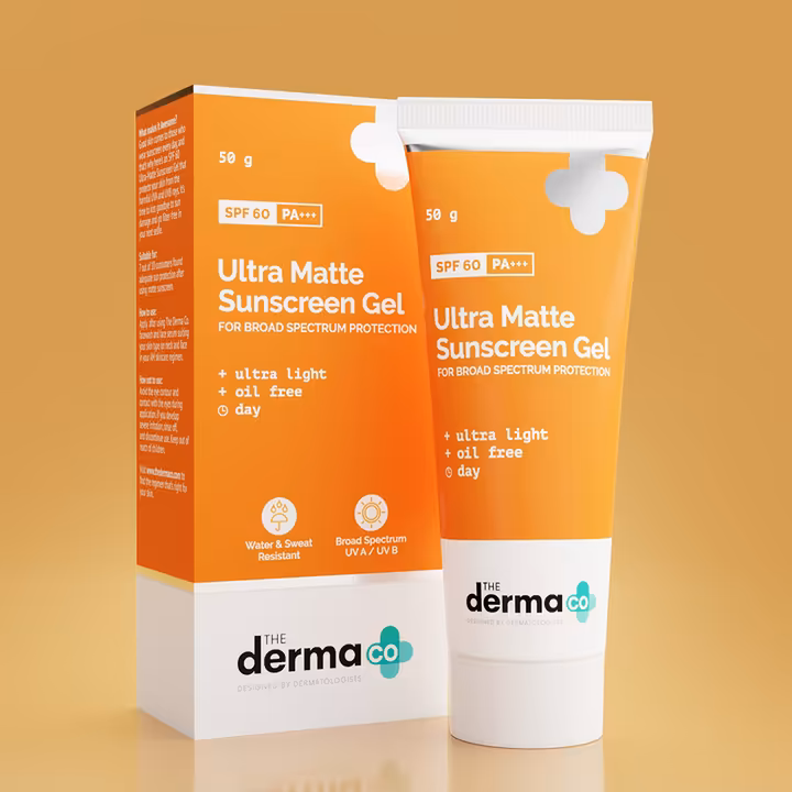 Derma co Ultra Matte Sunscreen Gel 50g