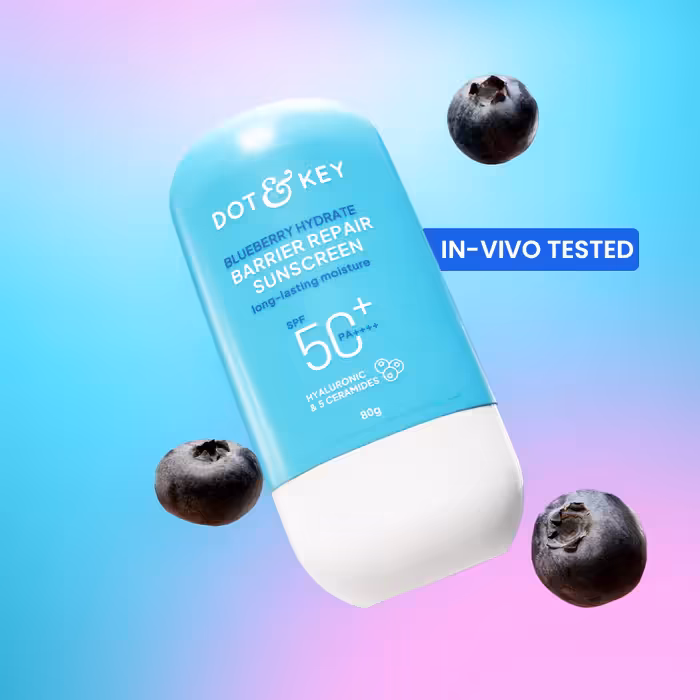 DOT & KEY Blueberry Hydrate Barrier Repair Sunscreen Spf 50+ 80g