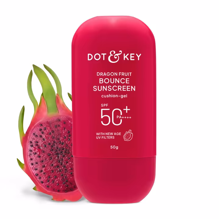 Dot & Key Dragon Fruit Bounce Sunscreen SPF 50+ PA++++ With New-Age UV Filters