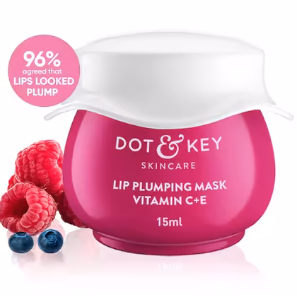 Dot & Key Lip Plumping Mask Vitamin C+E Wild Barries & Pomegranate Max Tinted 15ml