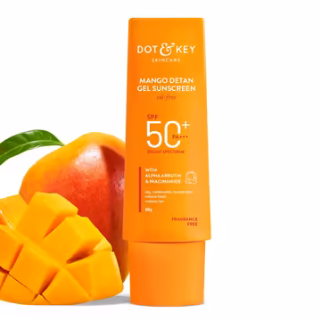 Dot & Key Mango Detan Gel Oil Free Sunscreen SPF 50+ PA+++ 80g
