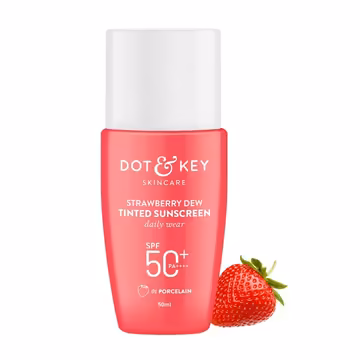 Dot & Key Strawberry Dew Tinted Sunscreen (Sand) 50ml