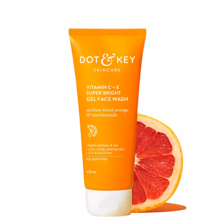 Dot & Key Vitamin C + E Super Bright Gel Face Wash 175ml