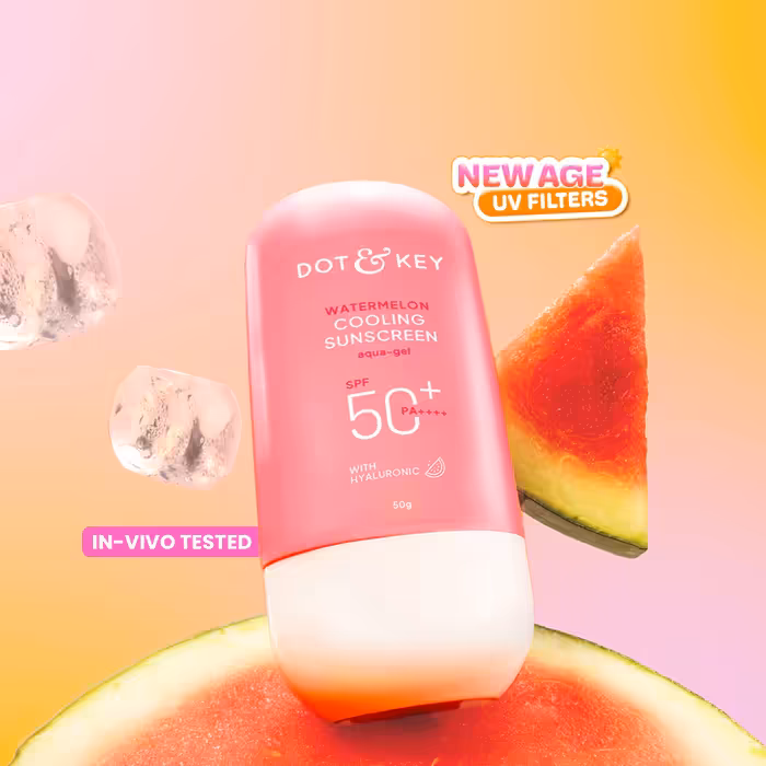Dot & Key Watermelon Cooling Hyaluronic Sunscreen SPF 50+ PA+++ 50g